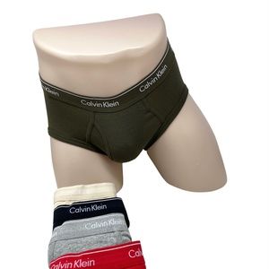 Calvin Klein Men’s Underwear Cotton Classic Fit 5 Pack Brief Red Gray NB1425902